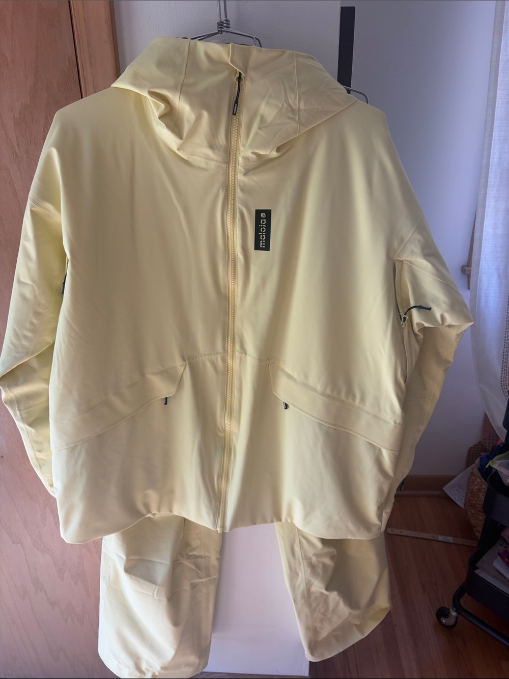 Maloja Men’s Butter Yellow Full Ski Kit - jacket and pants